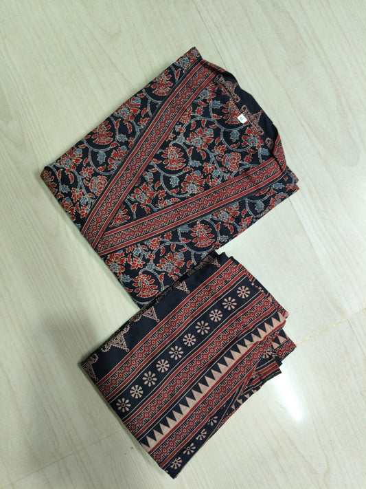 Cotton Kurti With Phant  CKP25