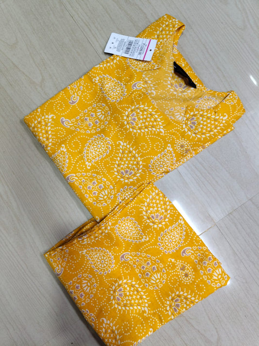 Cotton Capsule Kurti - PK179