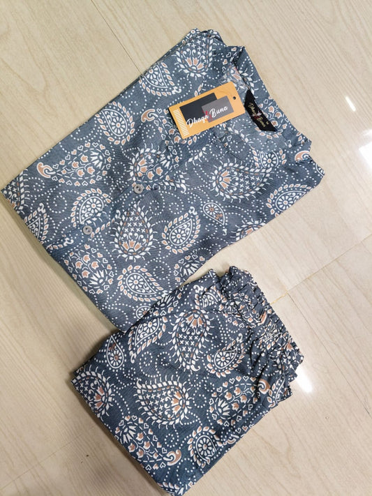 Cotton Capsule Kurti - PK186