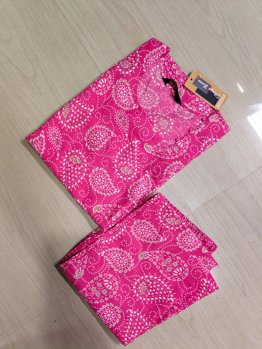 Cotton Capsule Kurti - PK187