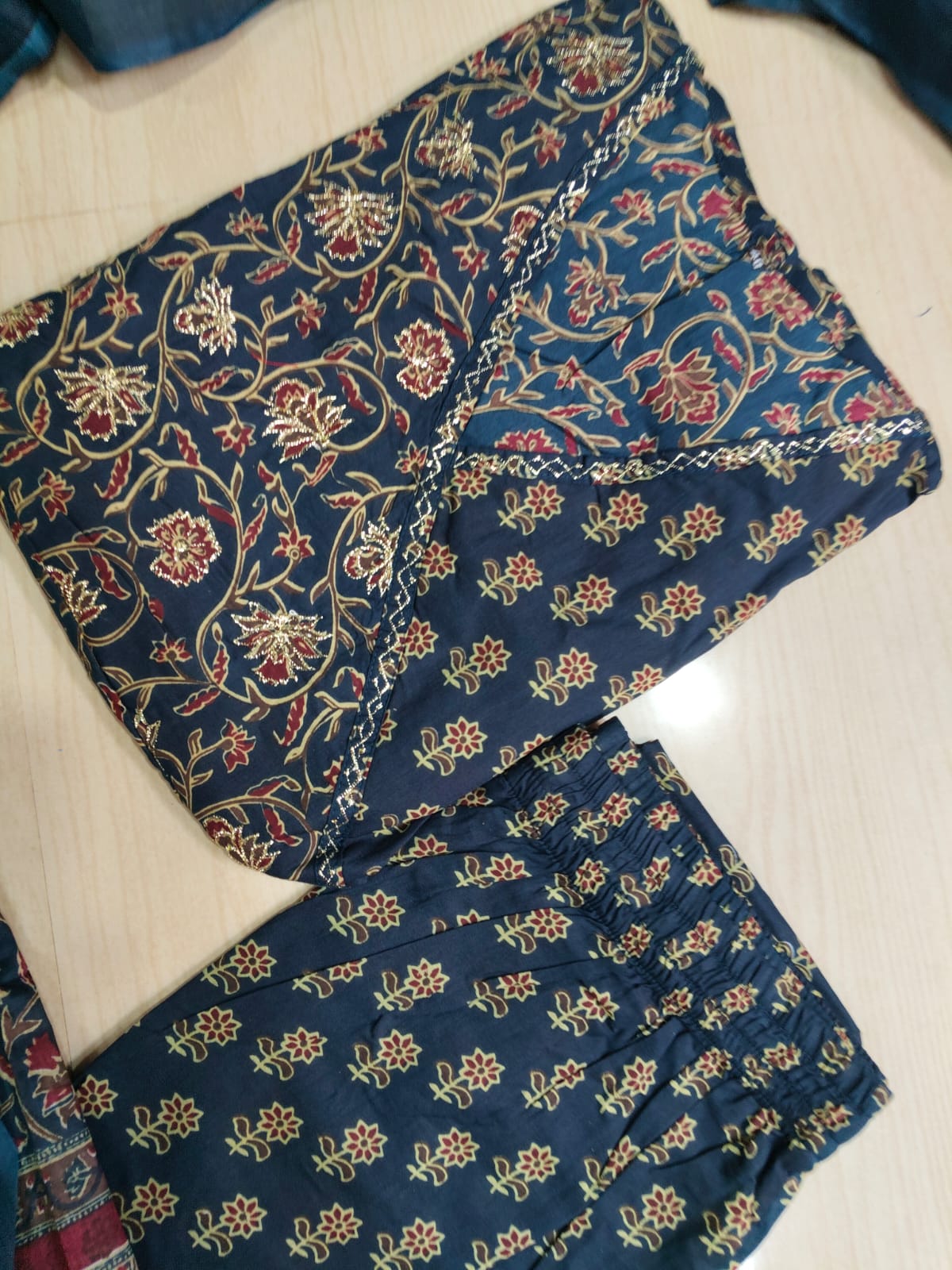 Cotton Floral Anarkali - CA50