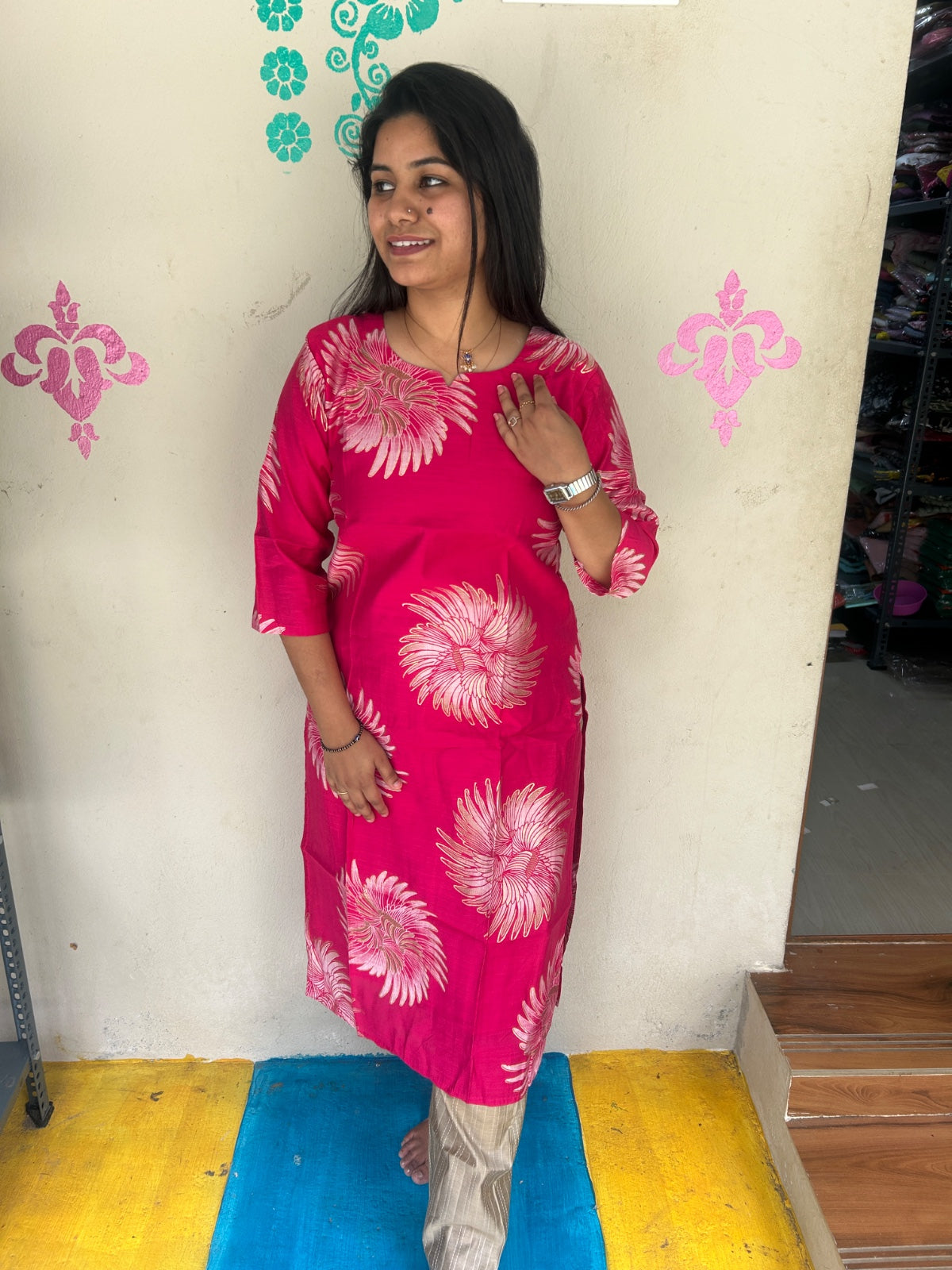 Cotton Kurti With Lining - CKL02