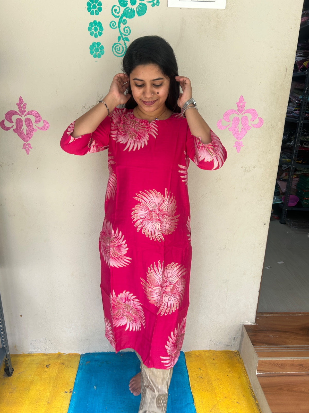 Cotton Kurti With Lining - CKL02