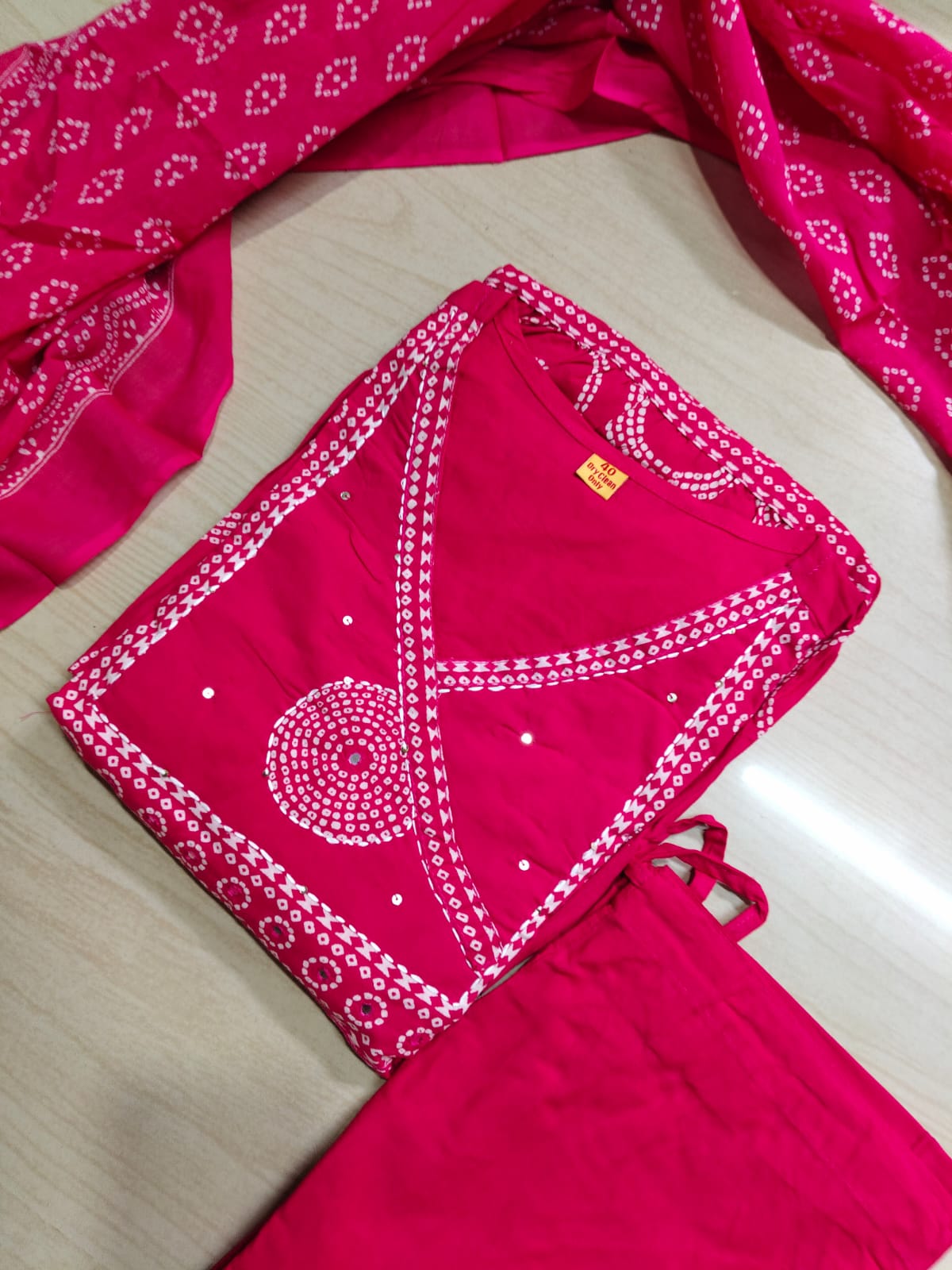 Cotton Floral Anarkali - CA60