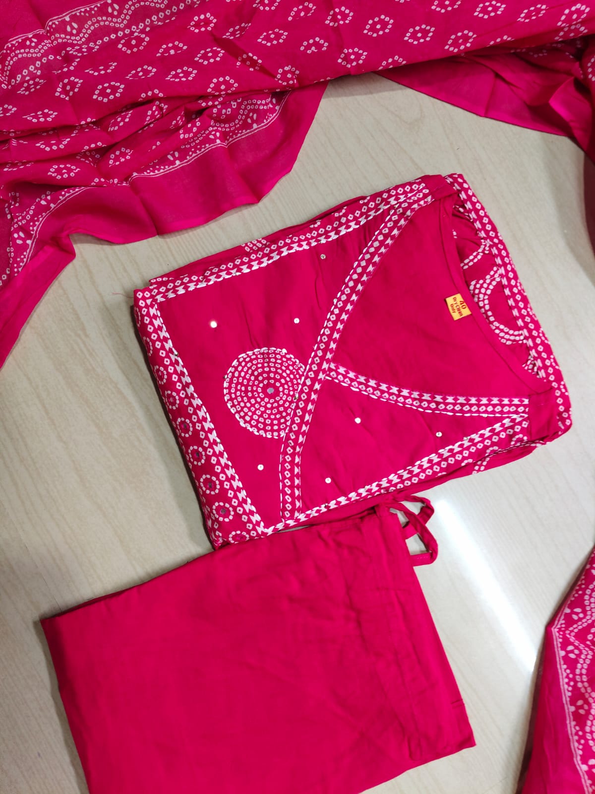 Cotton Floral Anarkali - CA60