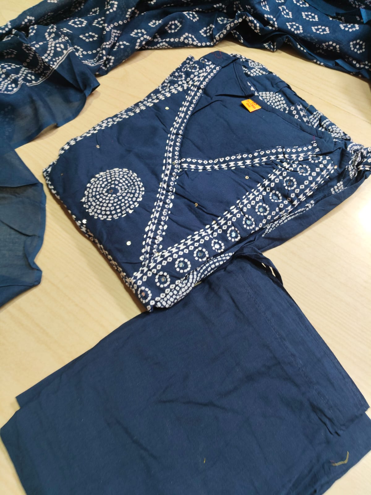 Cotton Floral Anarkali - CA56