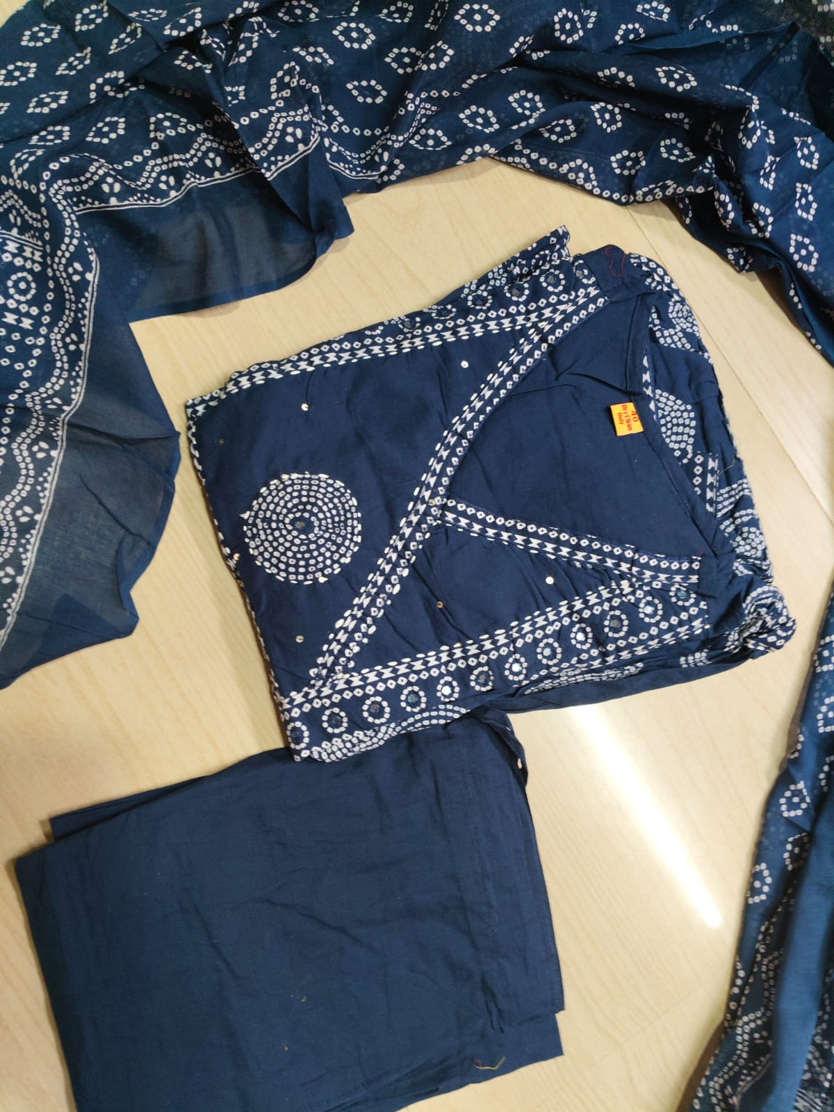 Cotton Floral Anarkali - CA56