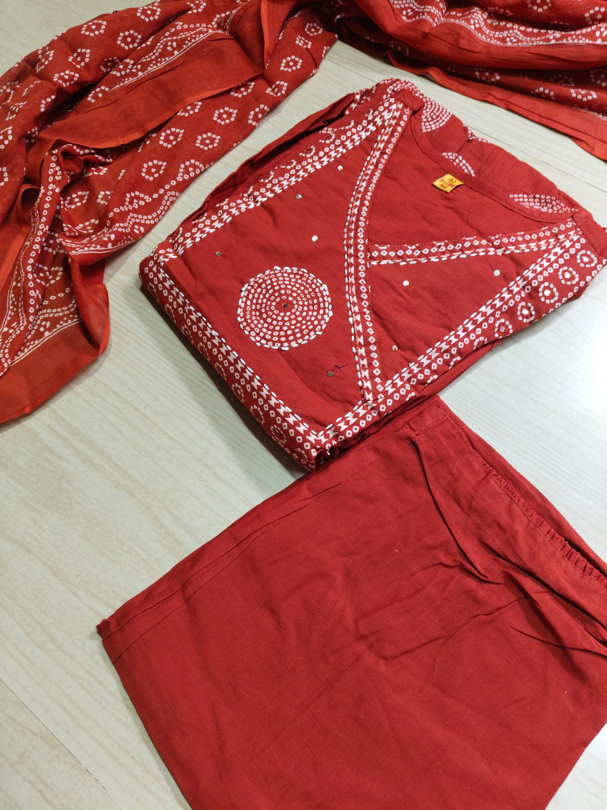 Cotton Floral Anarkali - CA55