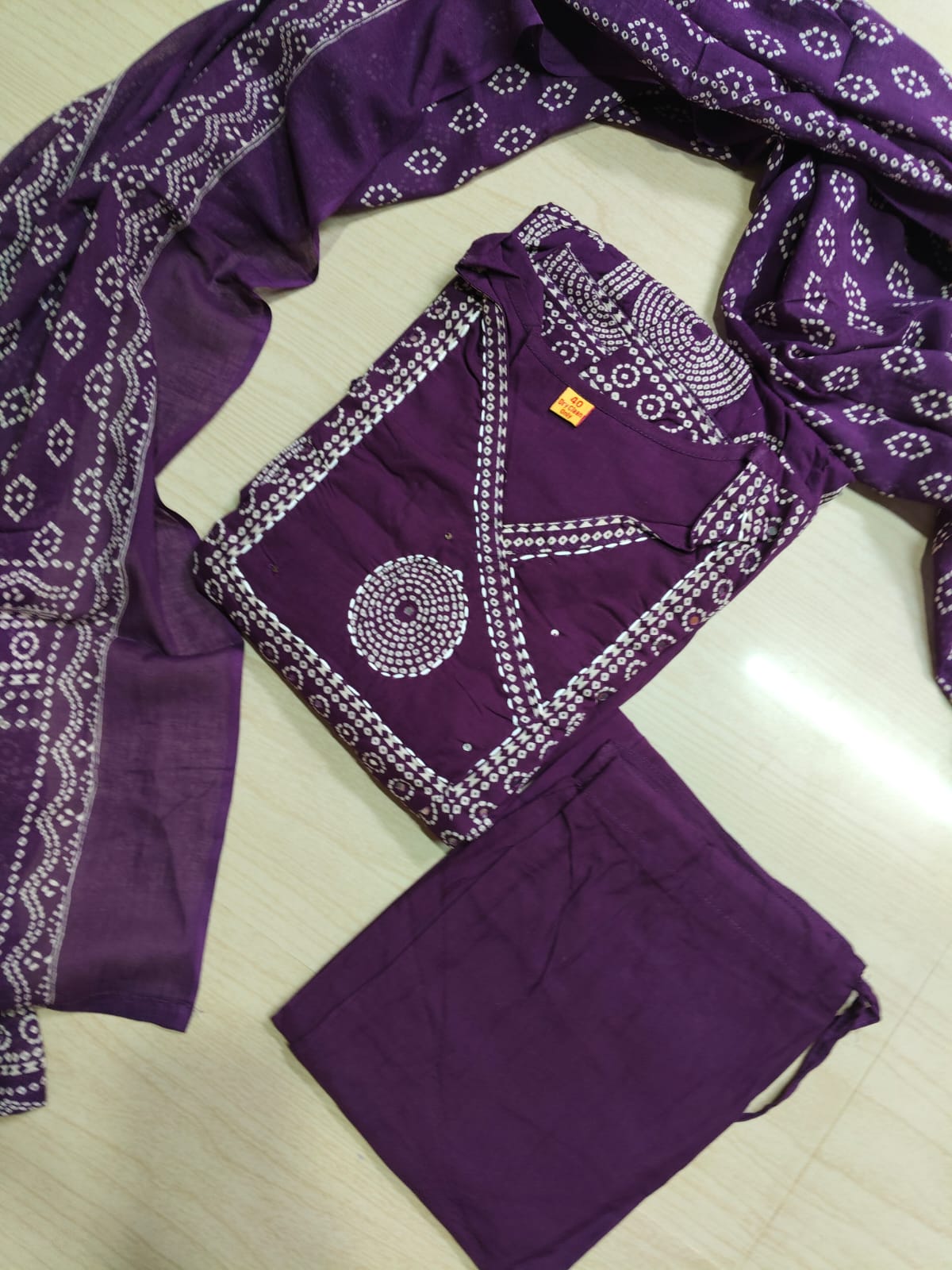 Cotton Floral Anarkali - CA57