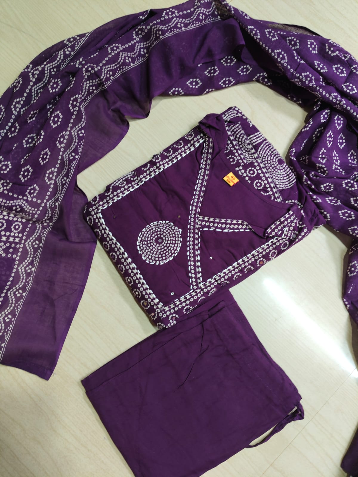 Cotton Floral Anarkali - CA57