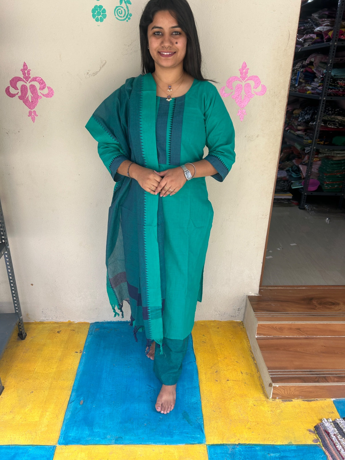 Petals Dupatta Sets - FDS141