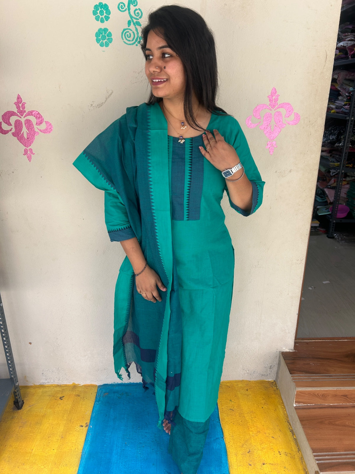 Petals Dupatta Sets - FDS141