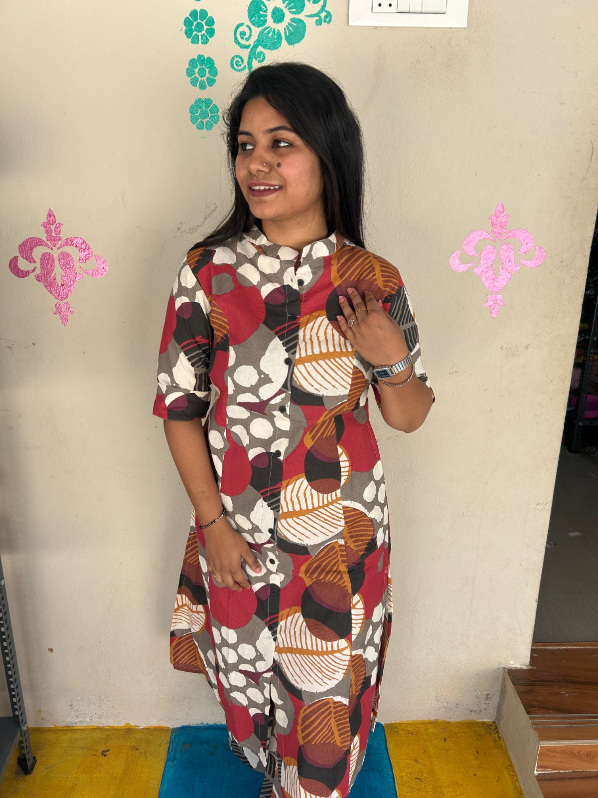 A-Line Cotton Kurti  AL331