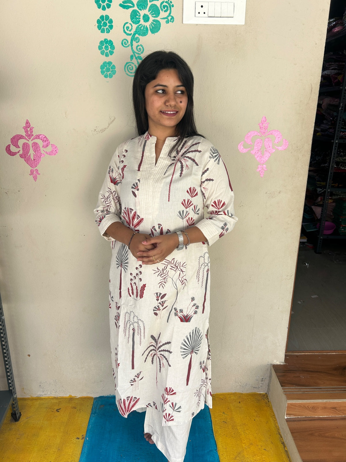 A-Line Cotton Kurti  AL333