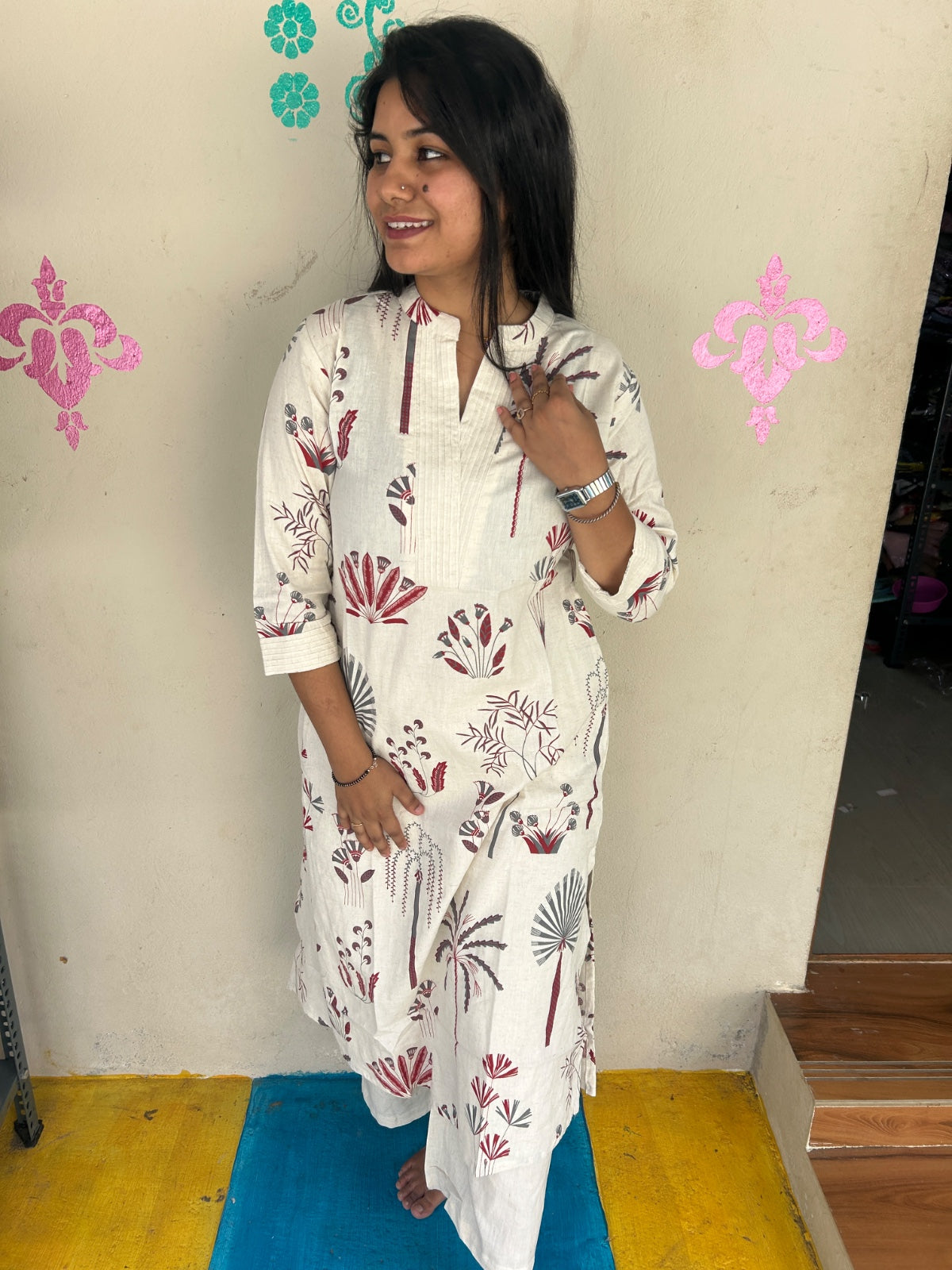 A-Line Cotton Kurti  AL333