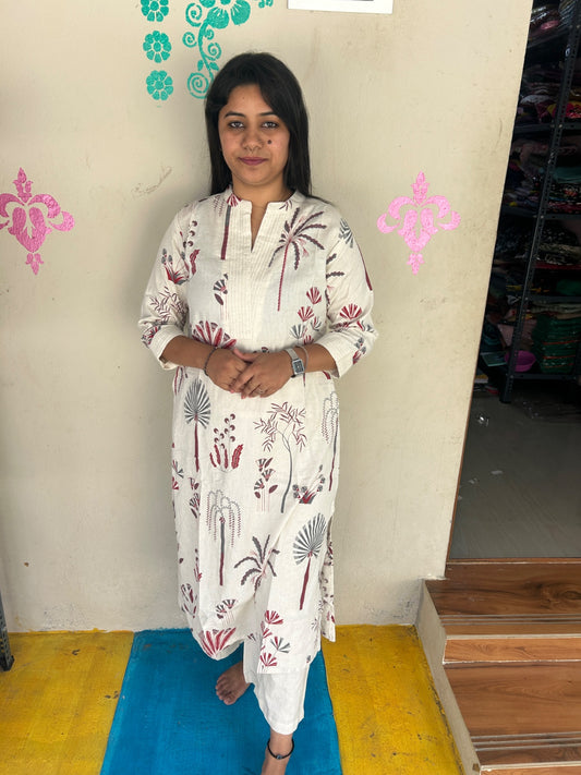 A-Line Cotton Kurti  AL333