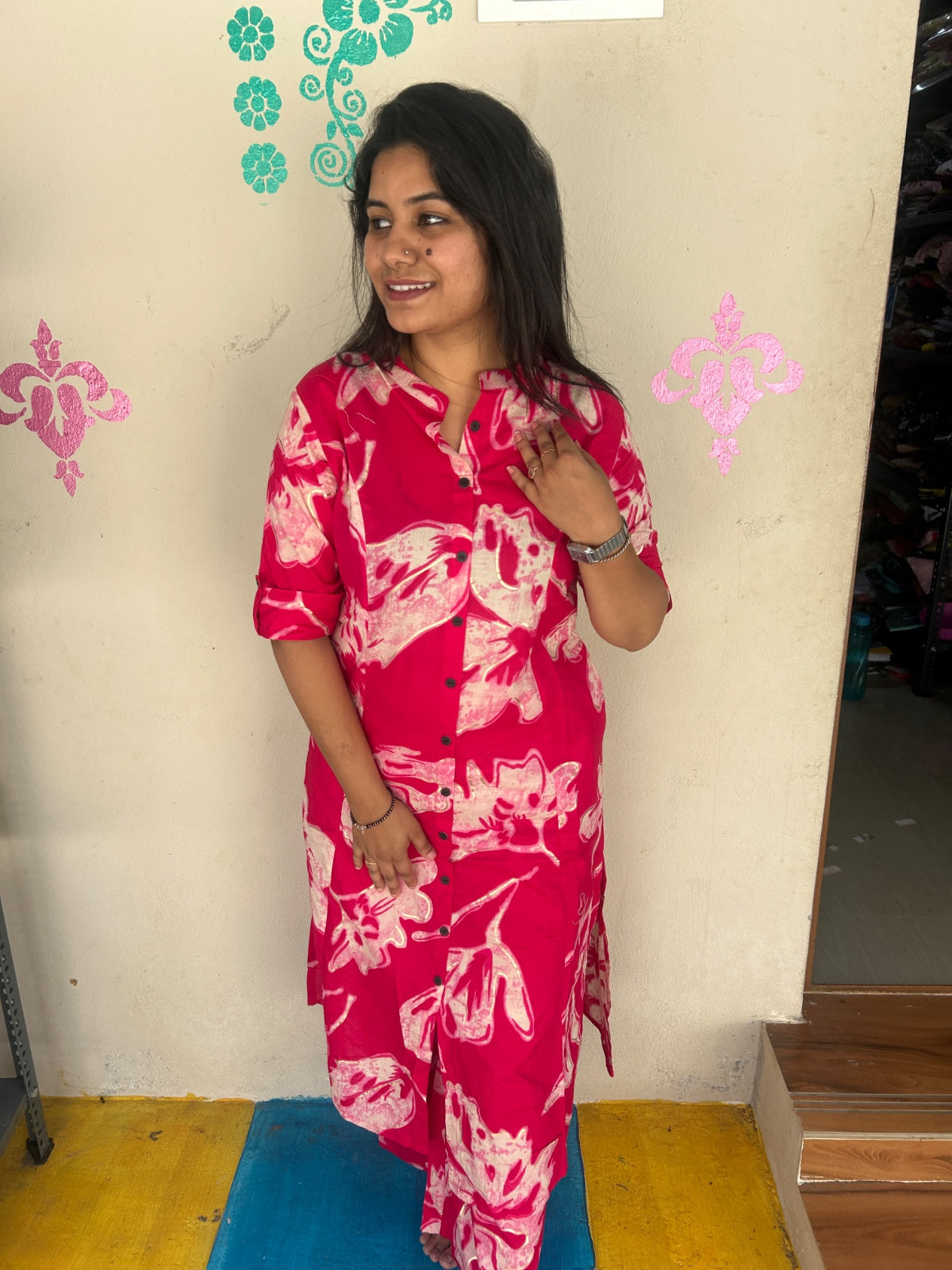 A-Line Cotton Kurti  AL328