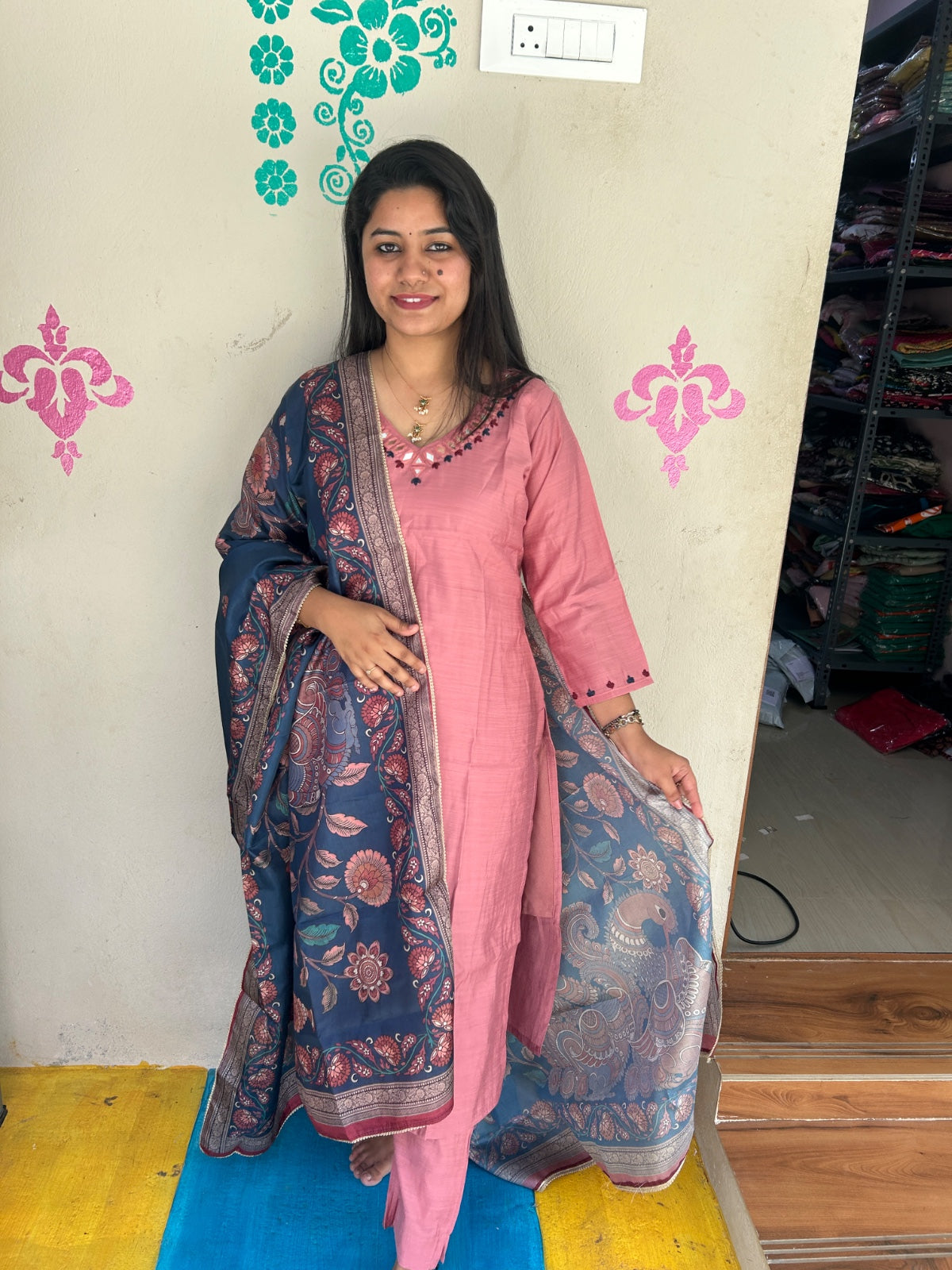 Premium Modal Chanderi Silk Kurti - CSK62