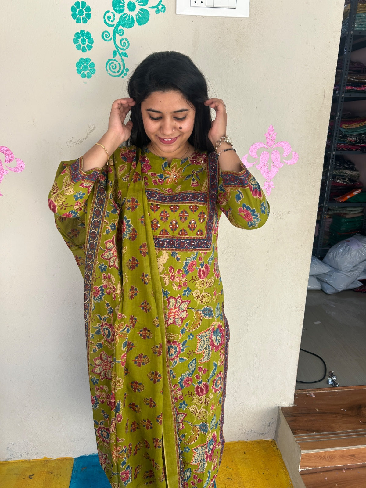 Budgeted Cotton 3 Piece Set - BC113