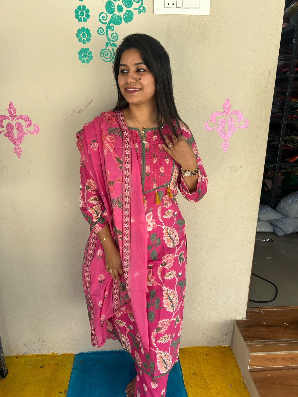 Budgeted Cotton 3 Piece Set - BC114