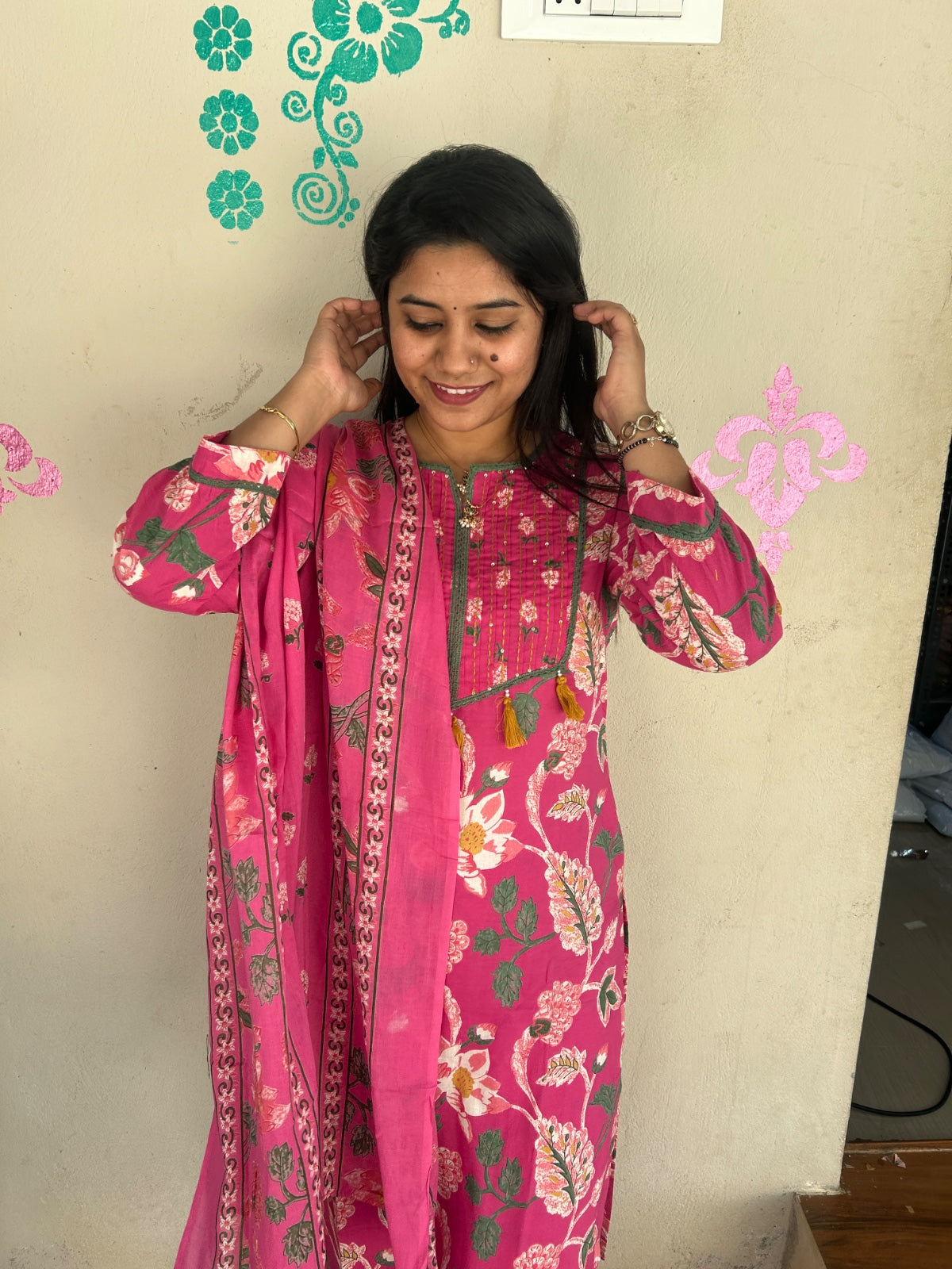 Budgeted Cotton 3 Piece Set - BC114