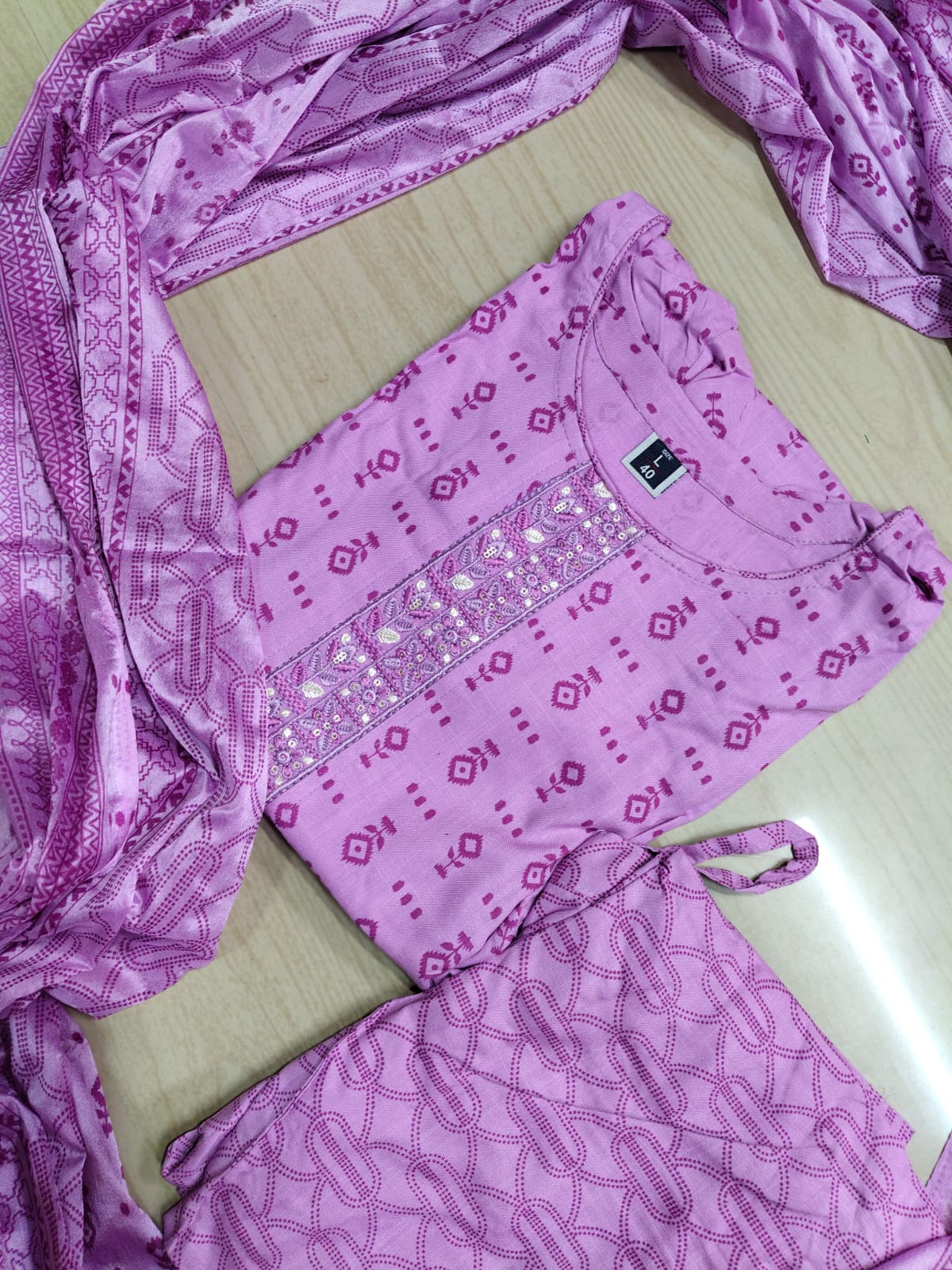 Perimum Vetican Silk Kurti - VSK65