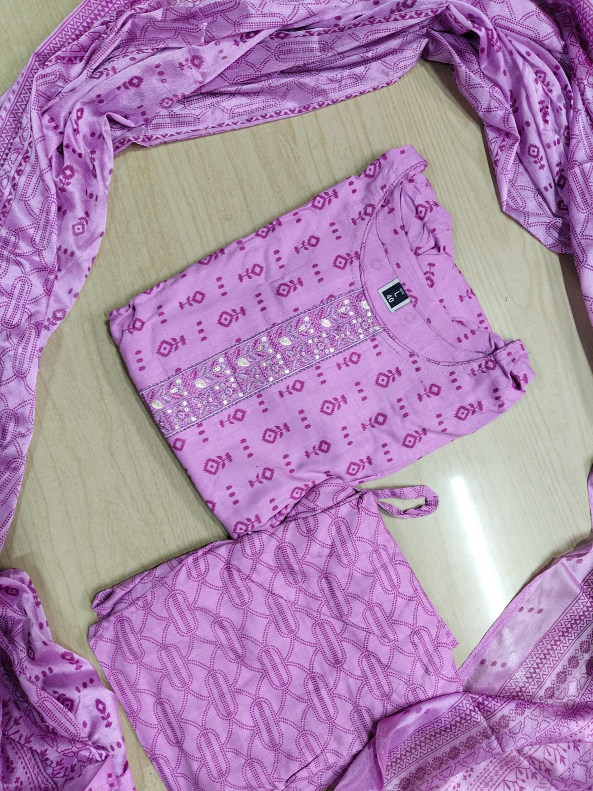 Perimum Vetican Silk Kurti - VSK65