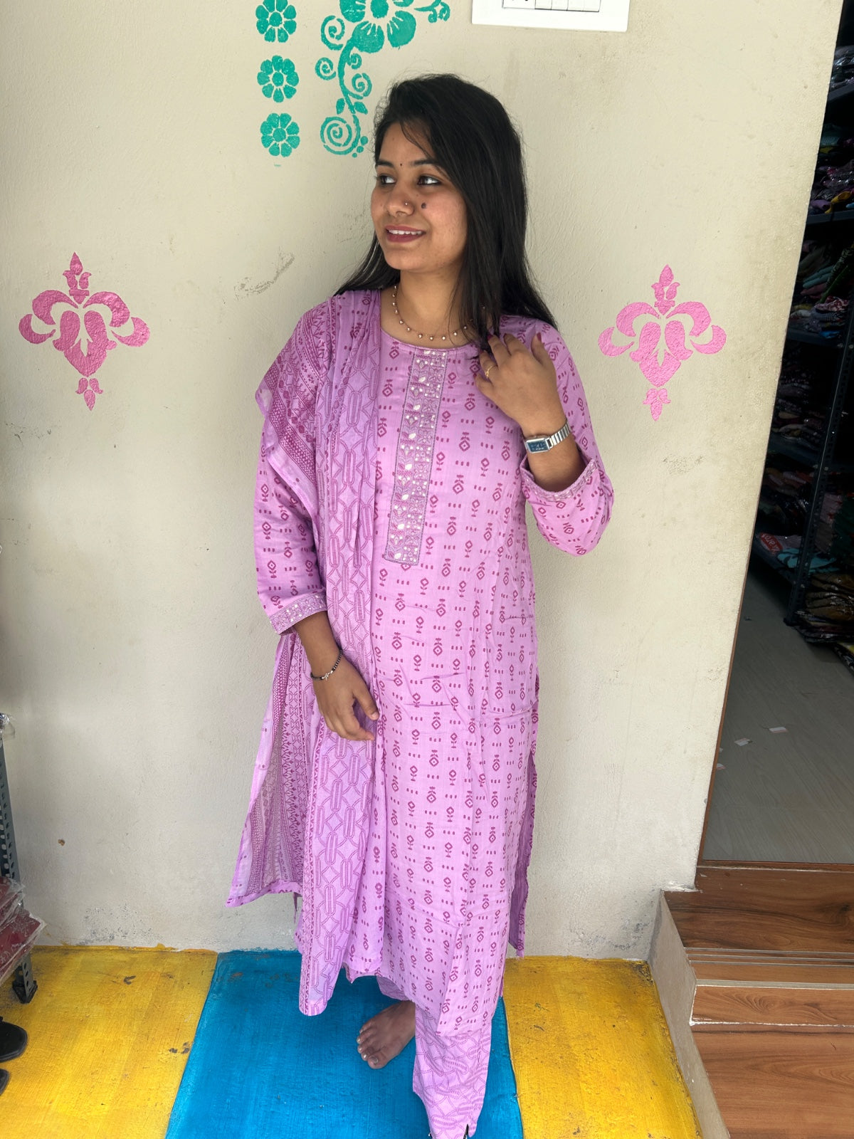 Perimum Vetican Silk Kurti - VSK65