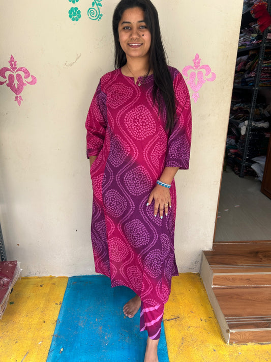 Muslin kurti -  MS18