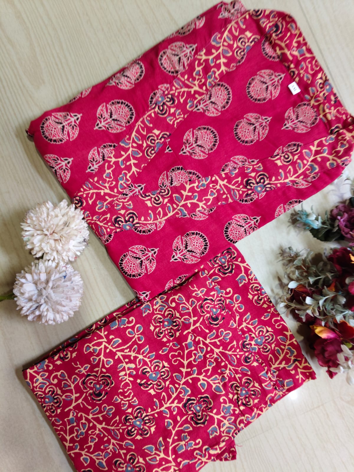 Cotton Kurti With Phant  CKP39