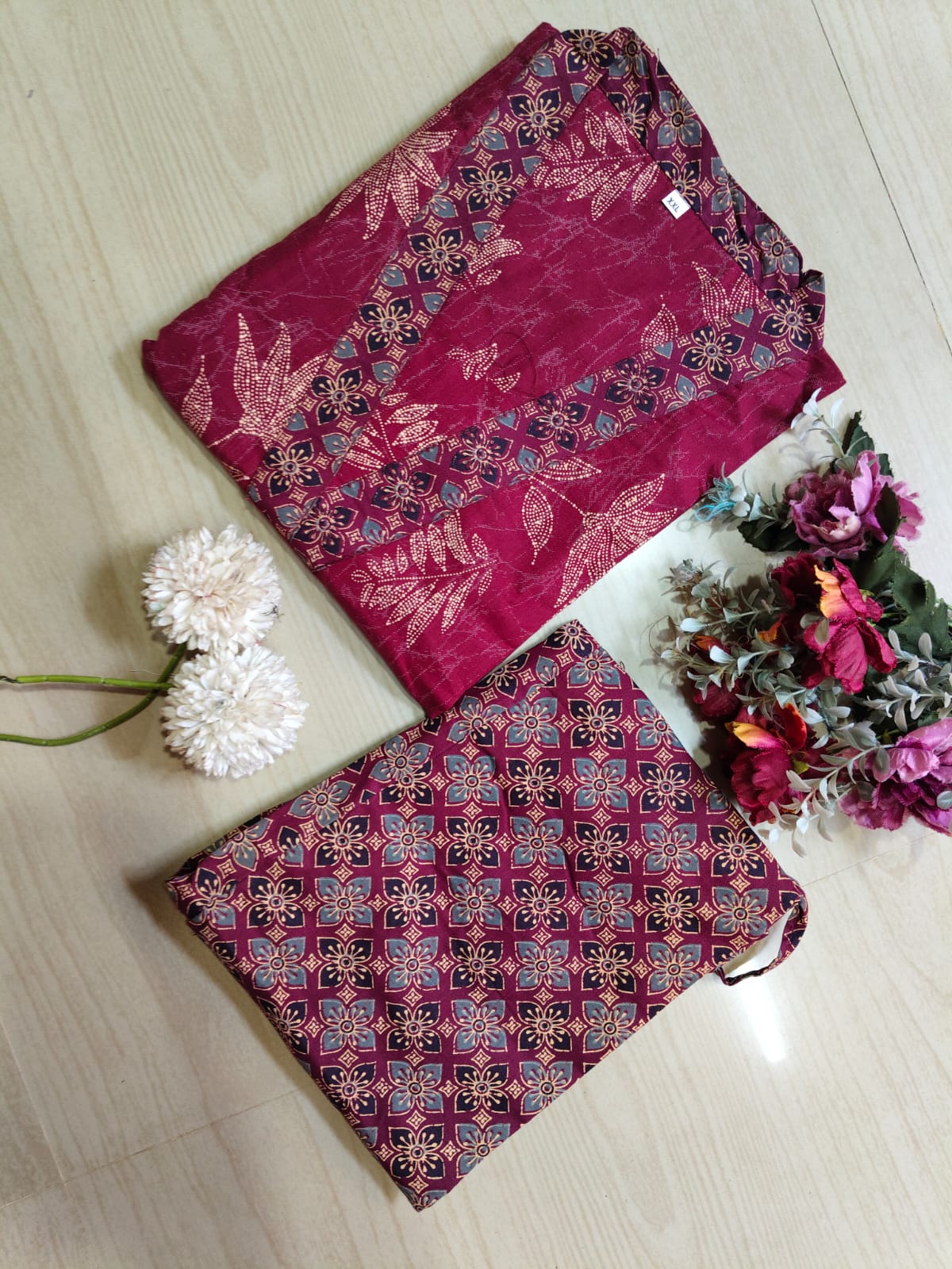 Cotton Kurti With Phant  CKP39