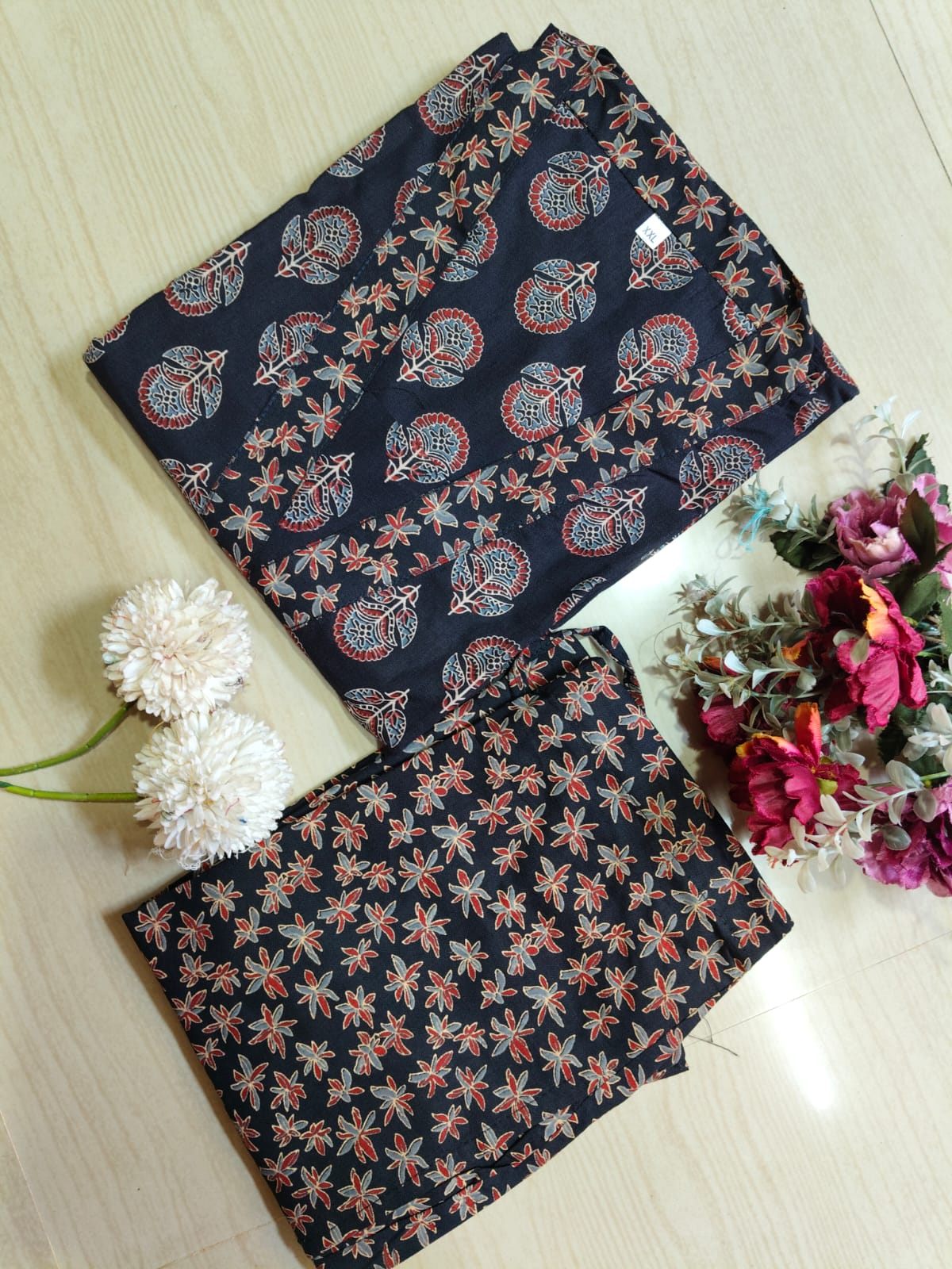 Cotton Kurti With Phant  CKP38