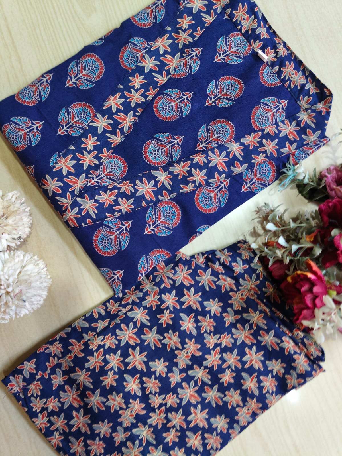 Cotton Kurti With Phant  CKP37