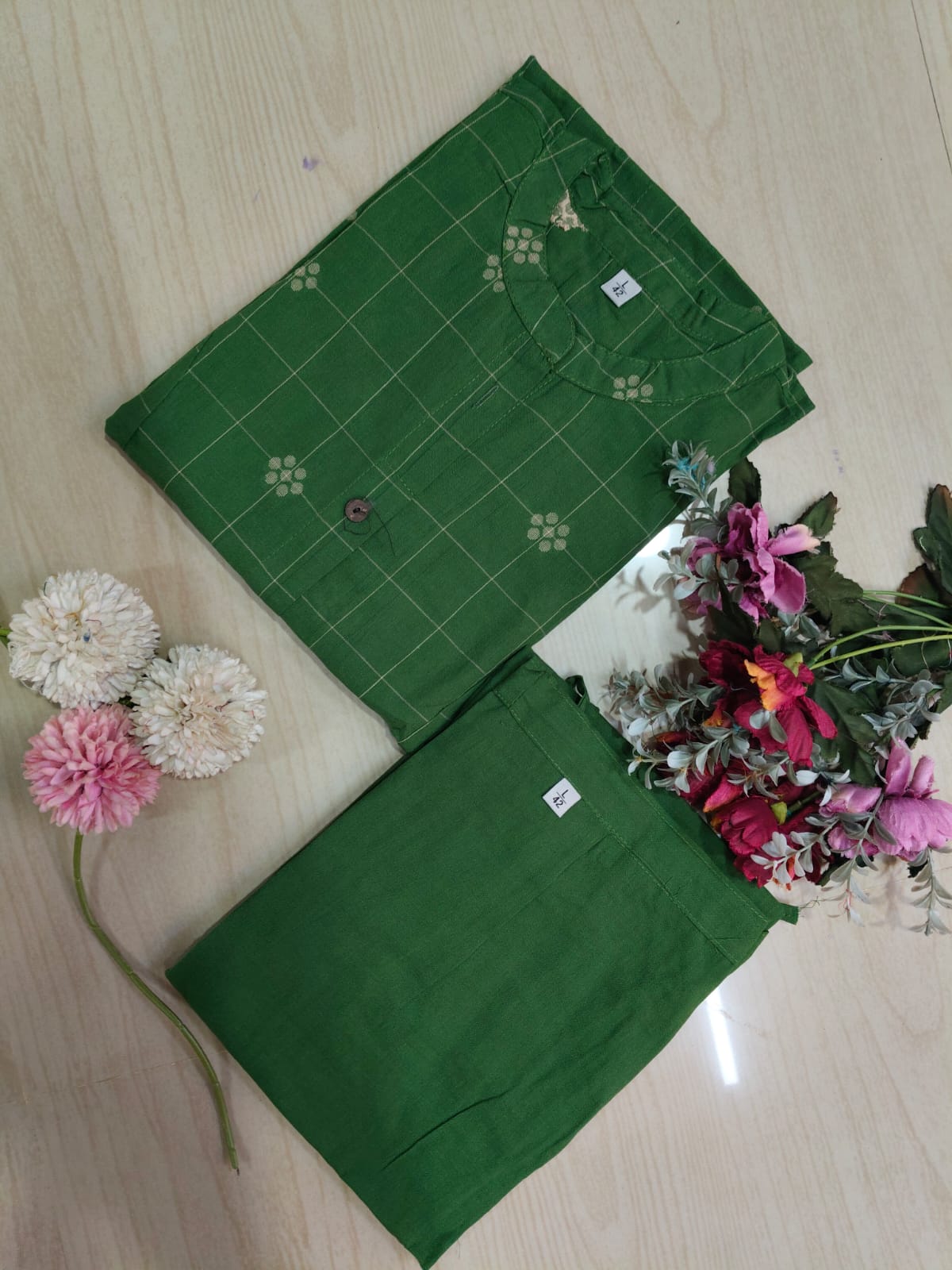 A-Line Cotton Kurti  AL343