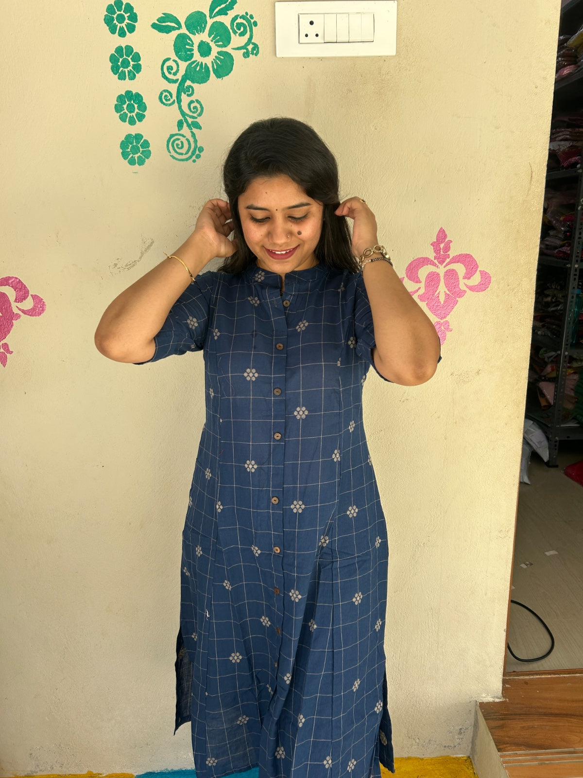 A-Line Cotton Kurti  AL346