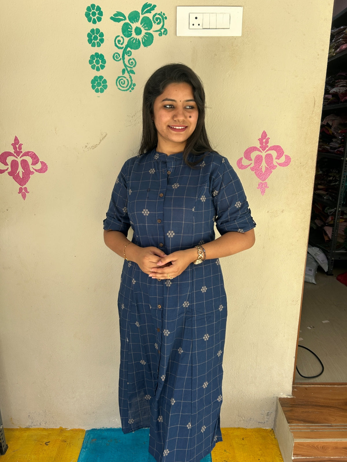 A-Line Cotton Kurti  AL346