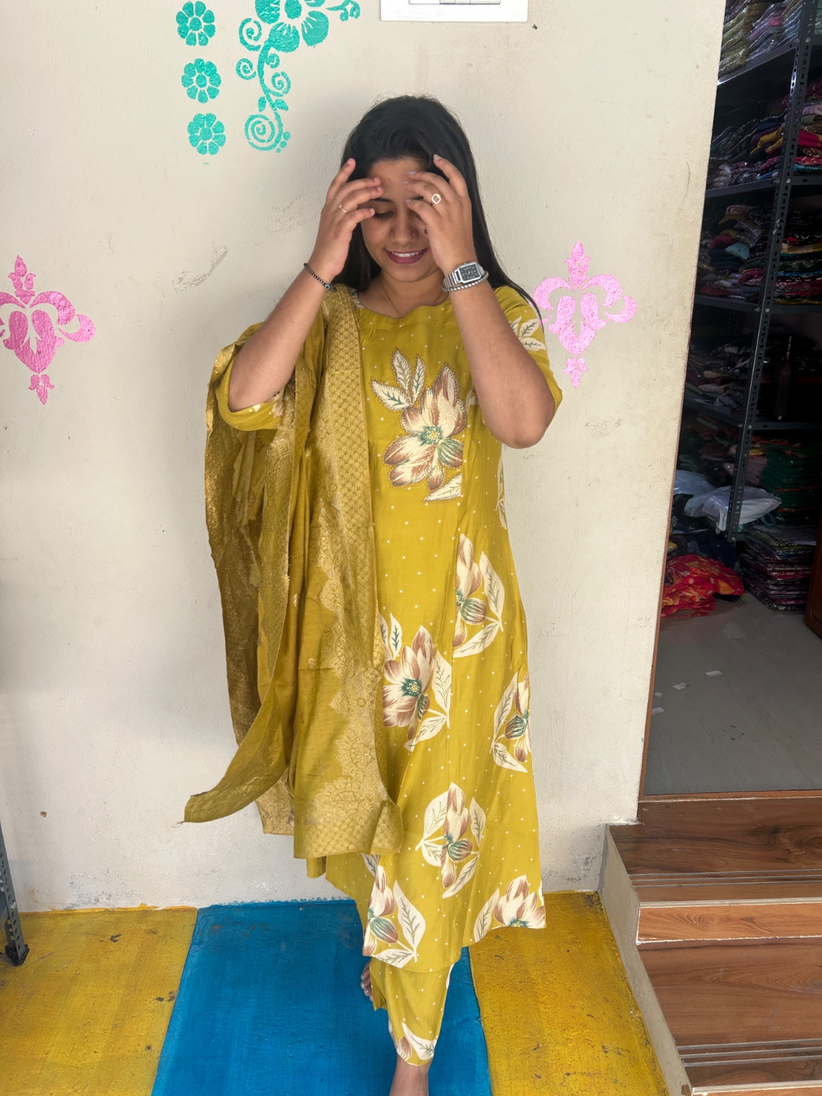 Perimum Vetican Silk Kurti - VSK68