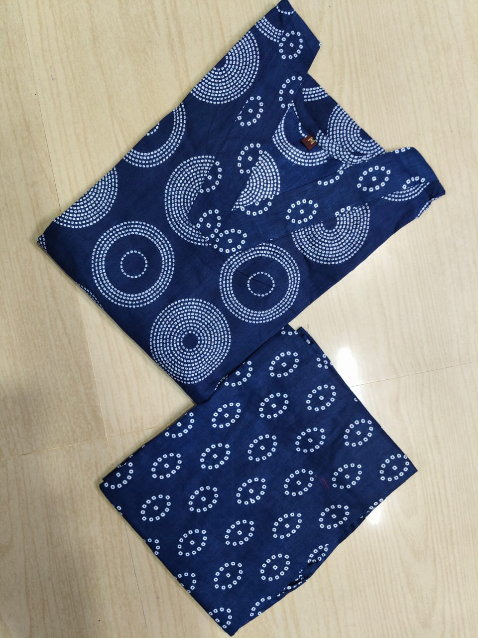 V neck Kurthi with Pant  ALN103