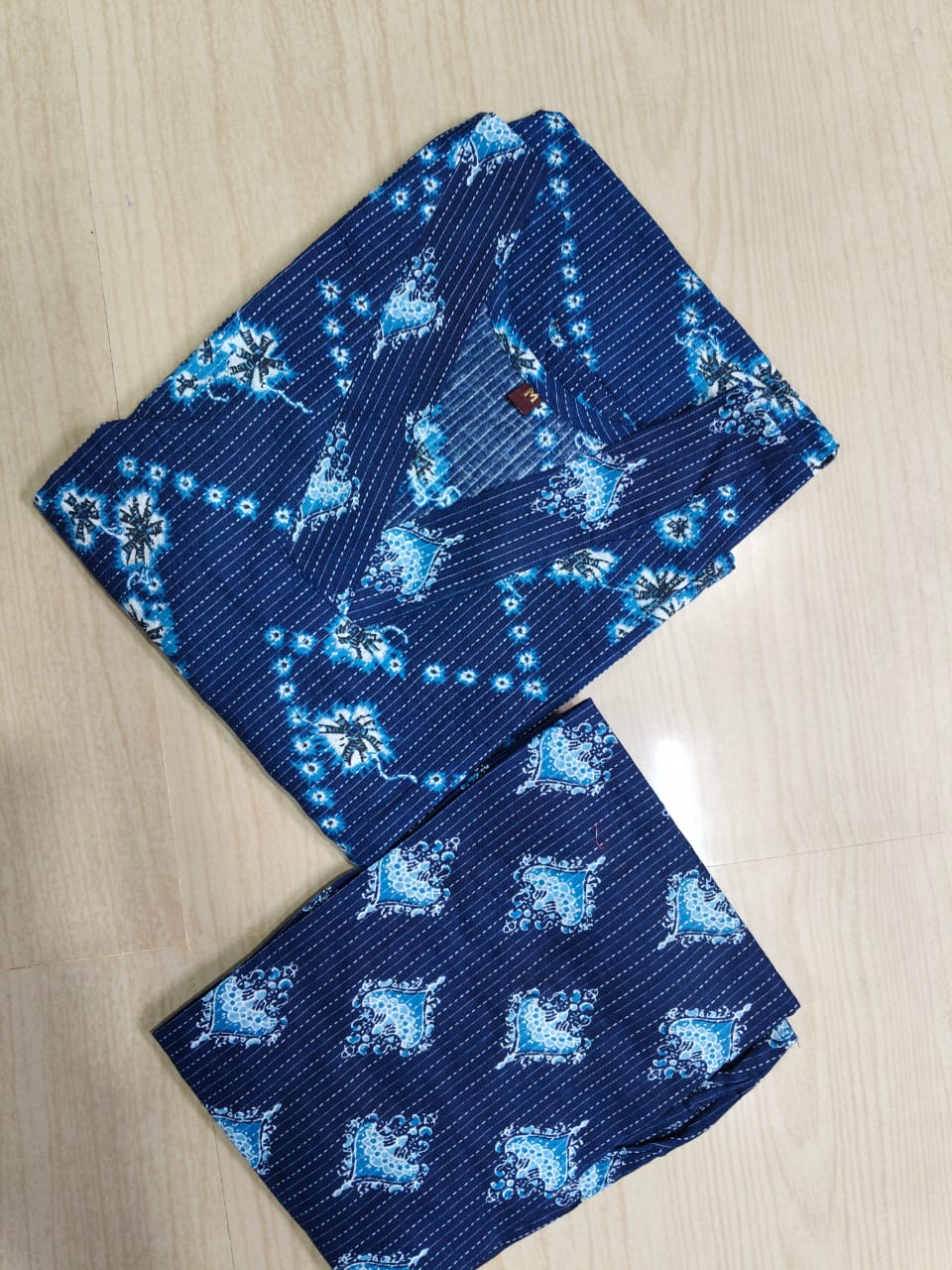 V neck Kurthi with Pant  ALN99