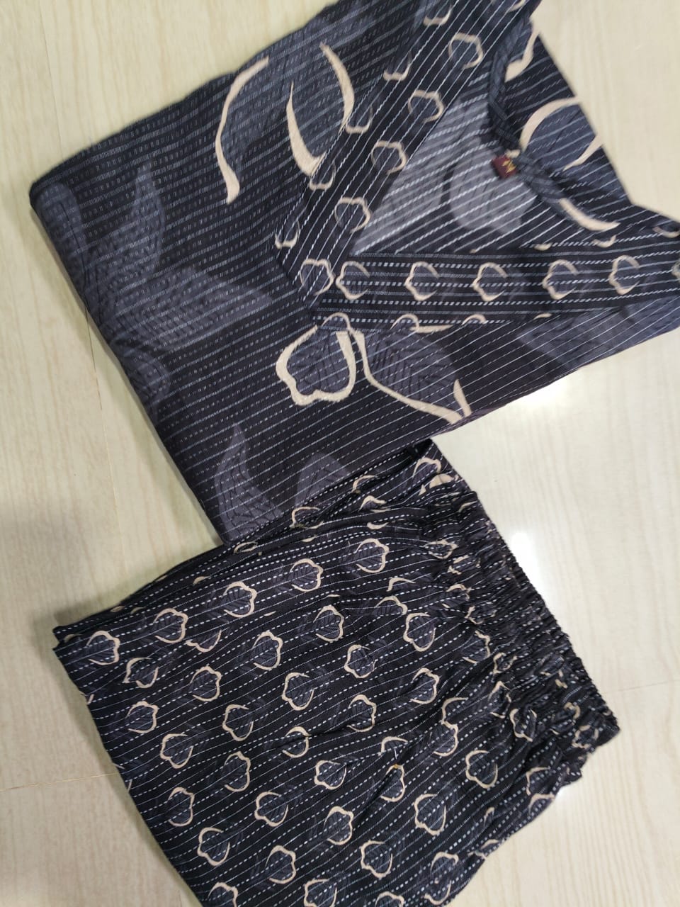 V neck Kurthi with Pant  ALN105