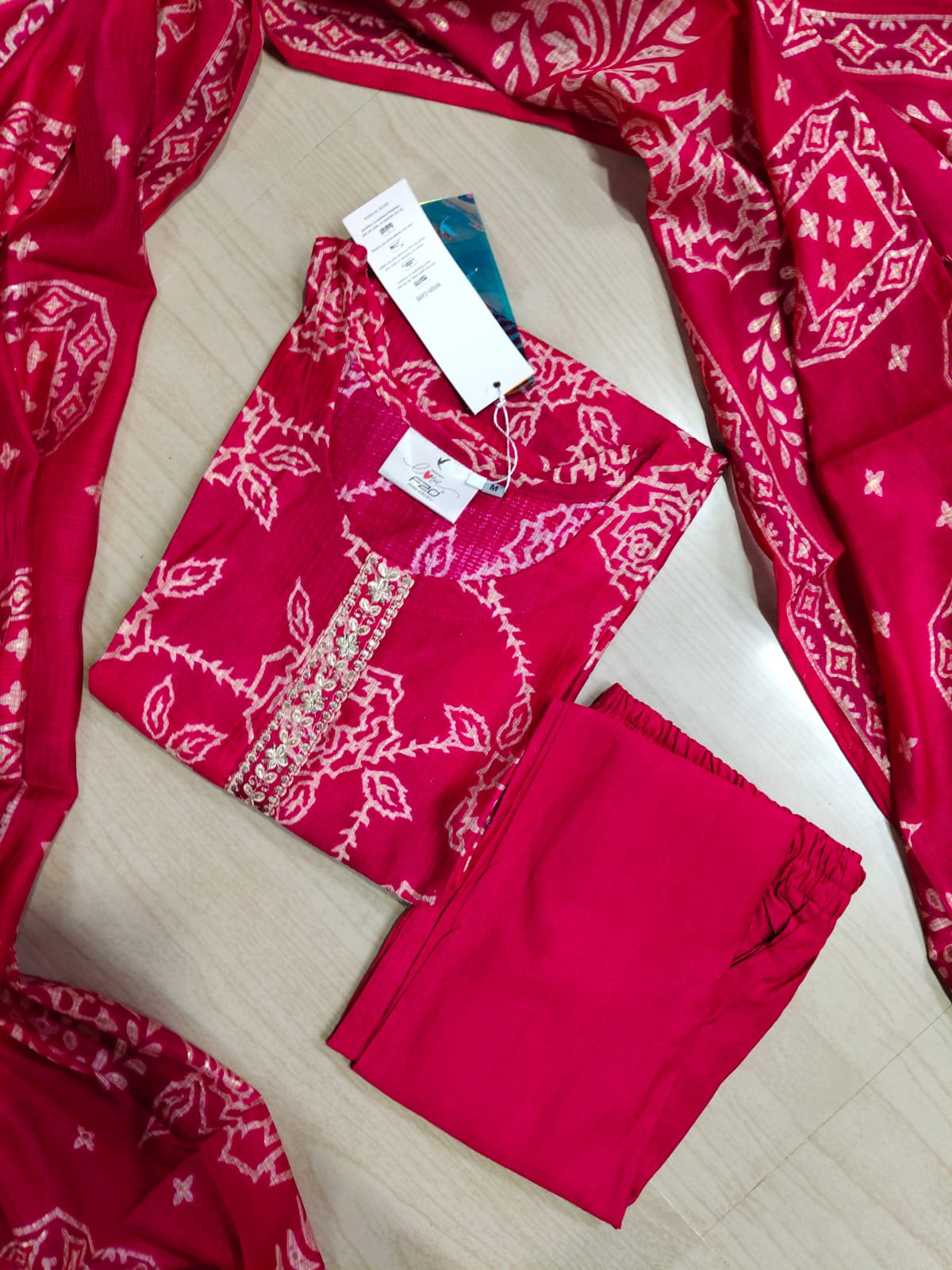 Premium Shiny Vetican Silk Kurti - SVK54