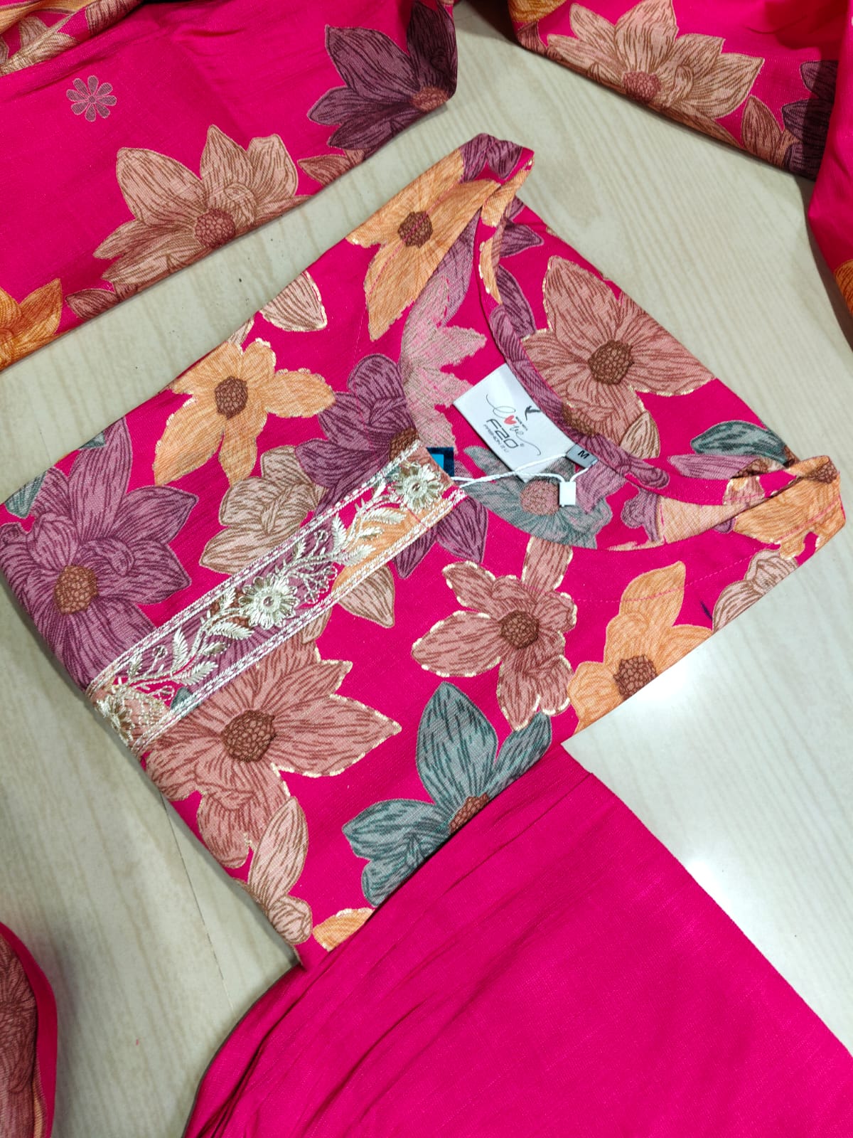 Premium Shiny Vetican Silk Kurti - SVK52