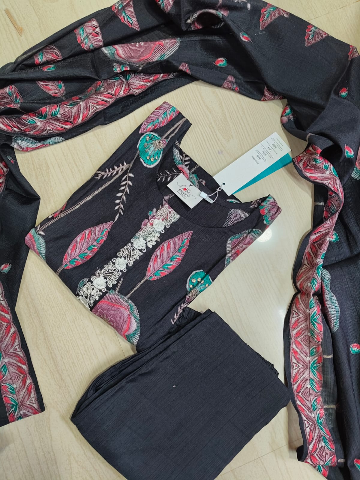 Premium Shiny Vetican Silk Kurti - SVK51