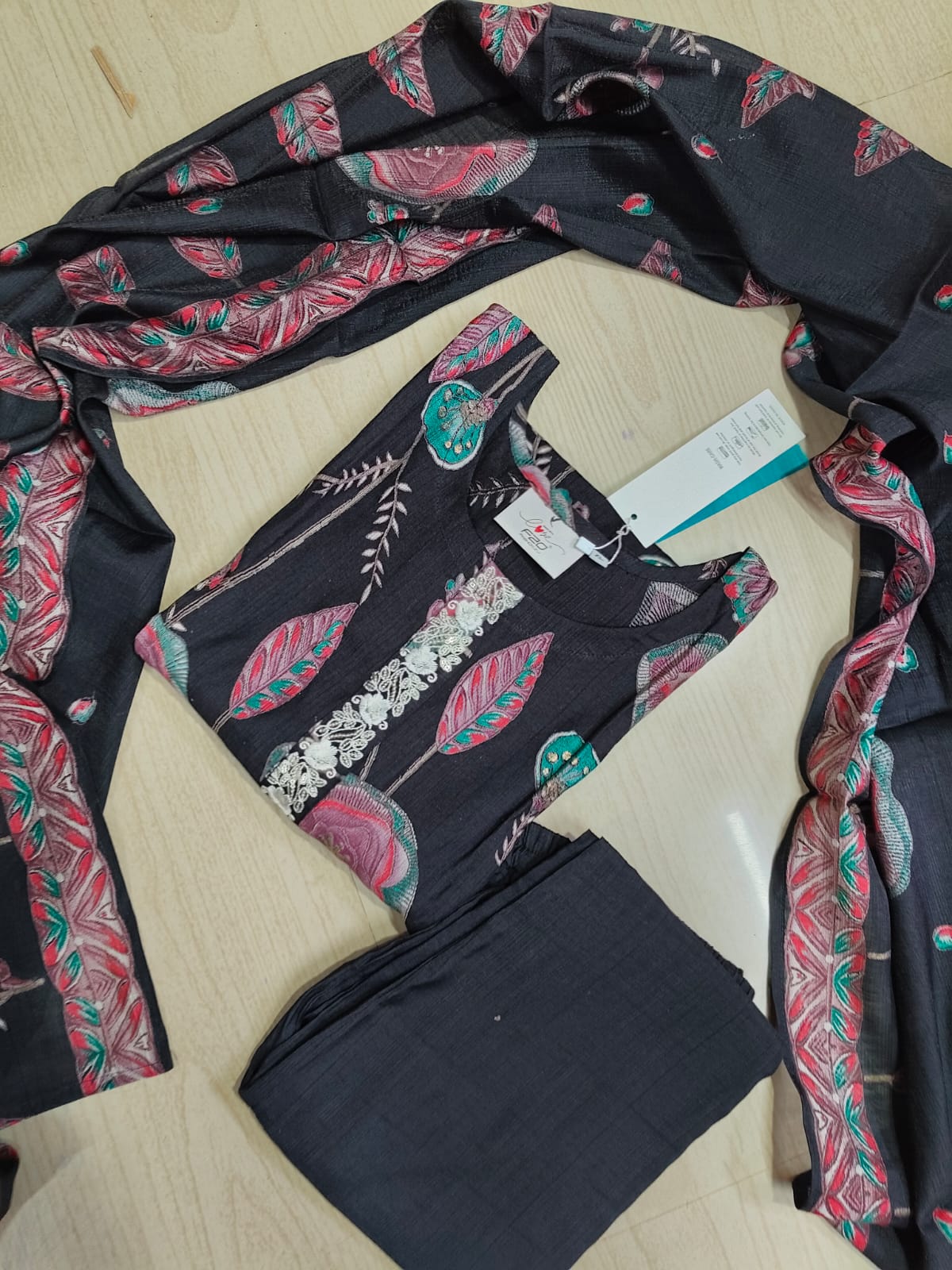 Premium Shiny Vetican Silk Kurti - SVK51