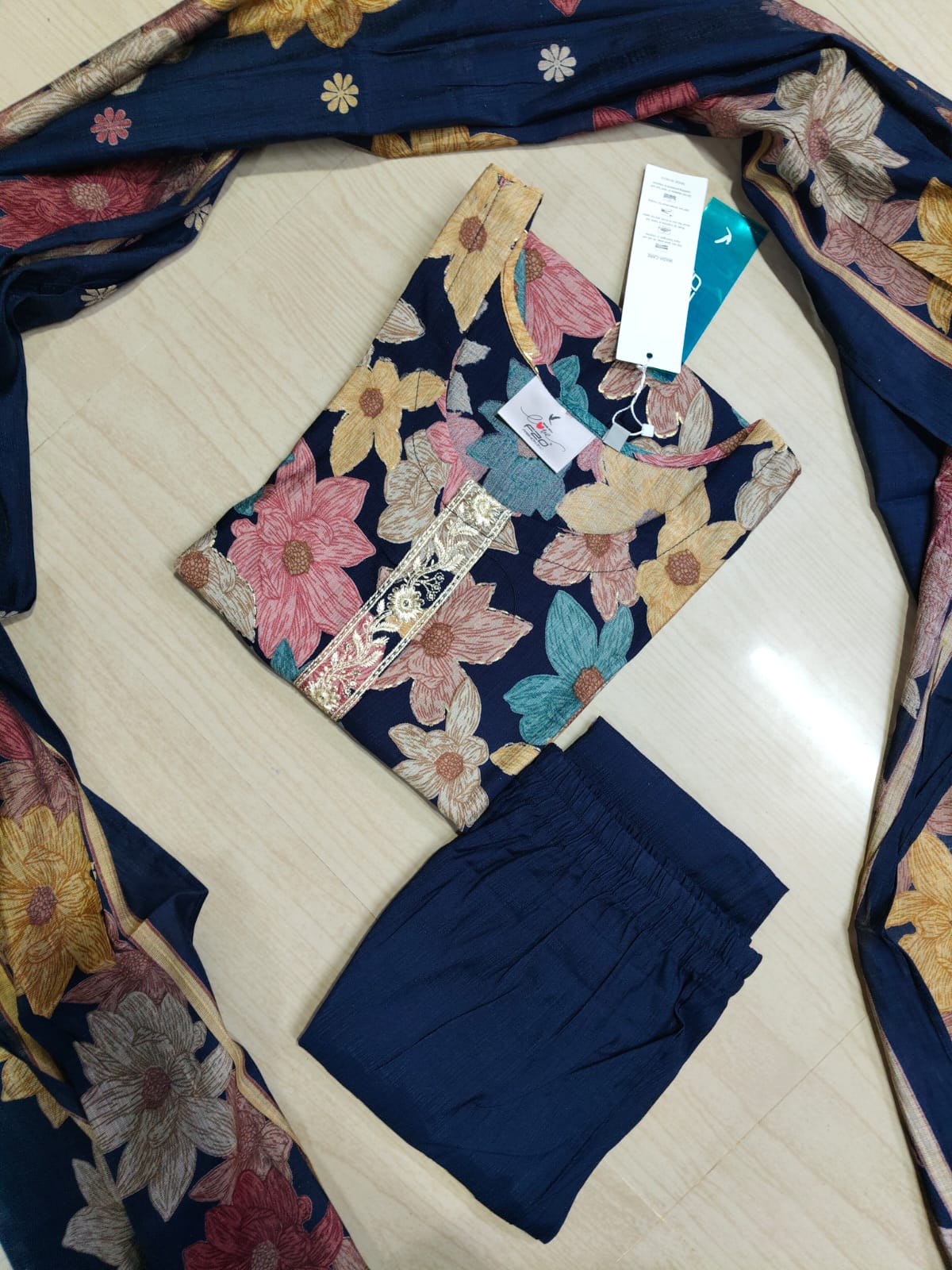 Premium Shiny Vetican Silk Kurti - SVK48