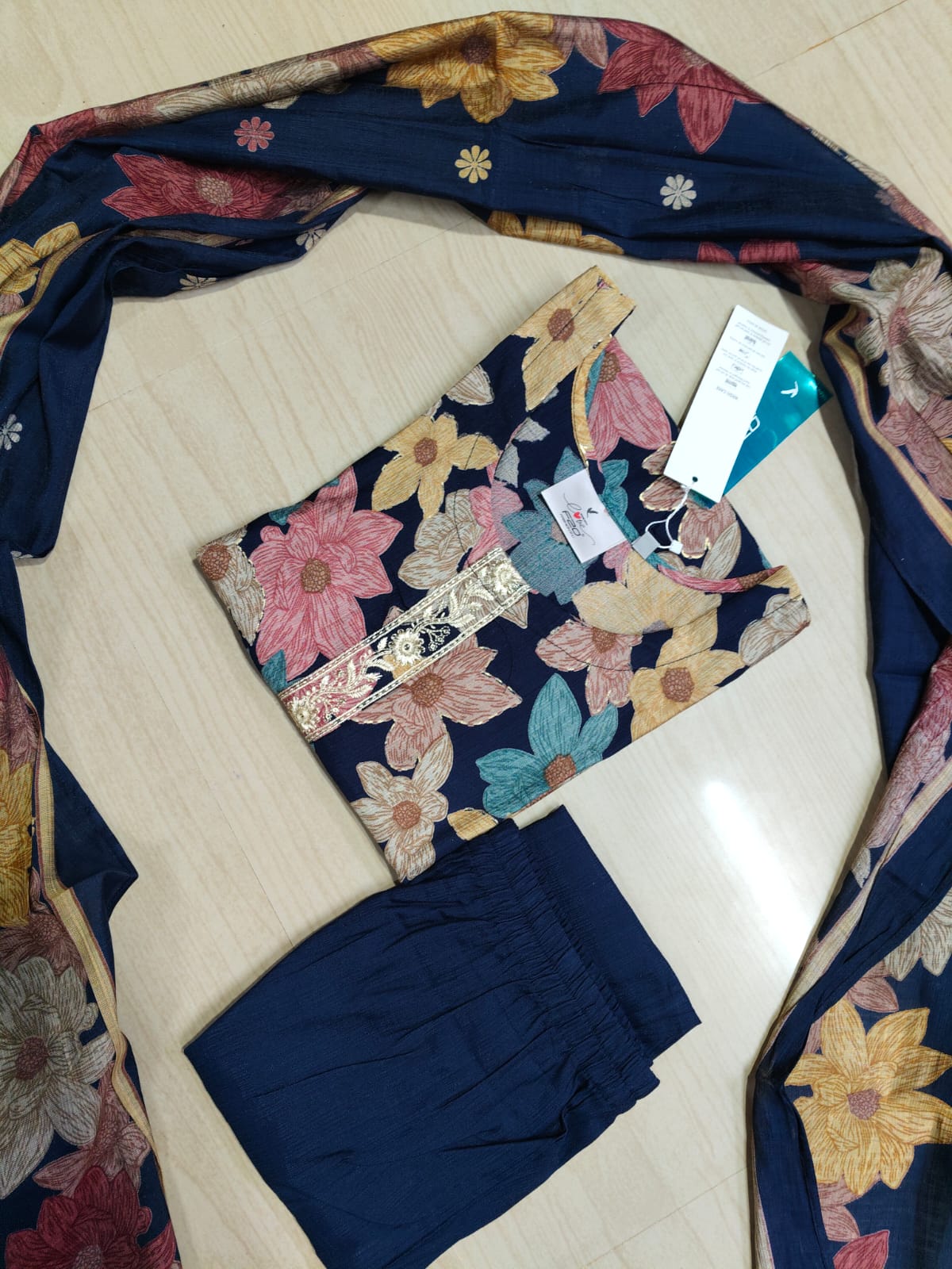 Premium Shiny Vetican Silk Kurti - SVK48