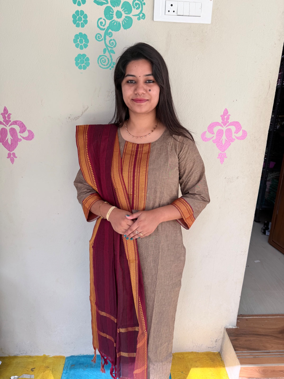 Petals Dupatta Sets - FDS144