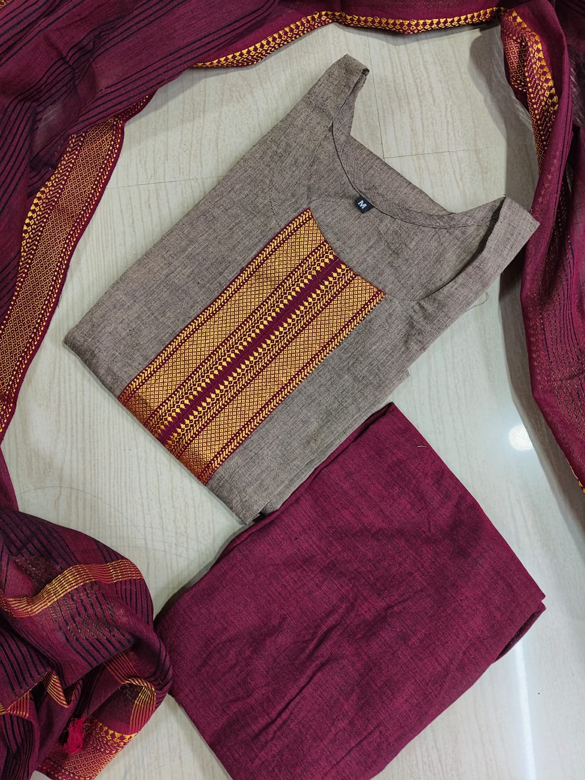 Petals Dupatta Sets - FDS144