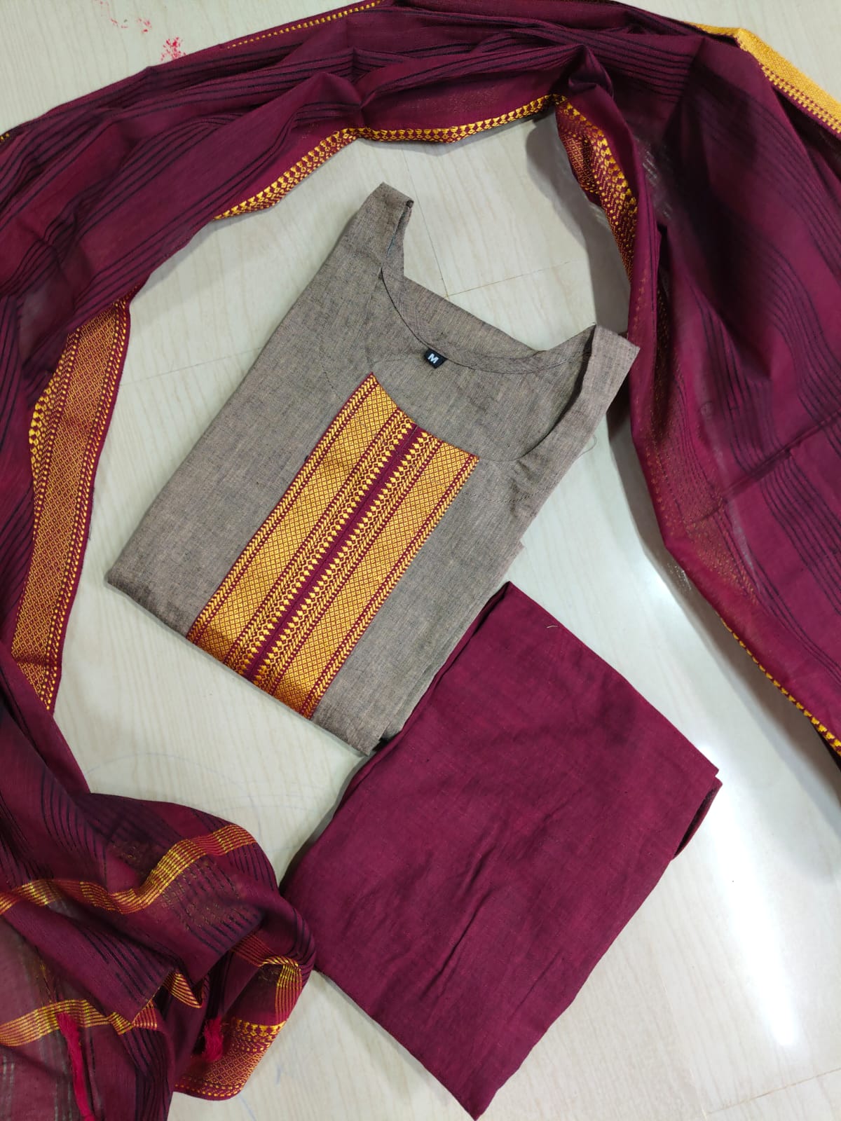 Petals Dupatta Sets - FDS144