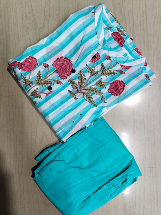 A-Line Cotton Kurti  AL347